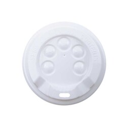 12-14-16 oz Emzikli Sıcak İçecek Kapağı Beyaz - 2