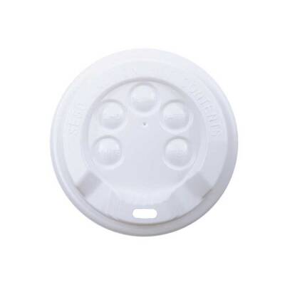 12-14-16 oz Emzikli Sıcak İçecek Kapağı Beyaz - 2