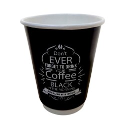 14 oz Take Away Double Wall Karton Bardak - 2