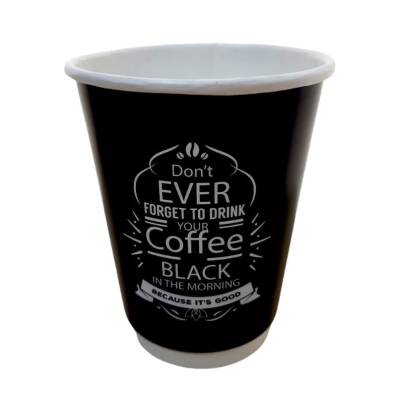14 oz Take Away Double Wall Karton Bardak - 2