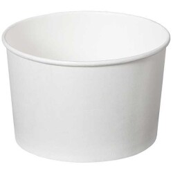 16 oz Beyaz Karton Çorba Kasesi (Kapak Hariç) - AMBALAJ SEPETİM