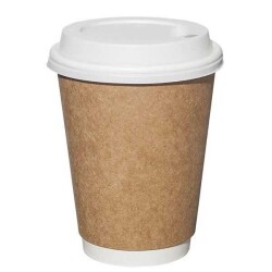 16 oz Kraft Double Wall Karton Bardak - 3