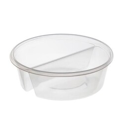 2 Bölmeli Plastik Sos Kabı 50 cc Sıcağa Dayanıklı - AMBALAJ SEPETİM