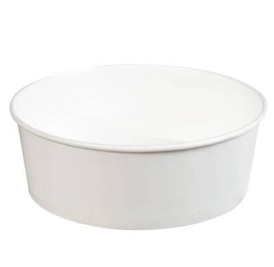 Beyaz Karton Salata Kasesi 1100 ML - 1