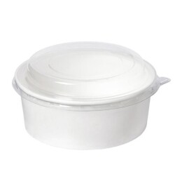 Beyaz Karton Salata Kasesi 500 ML - 2
