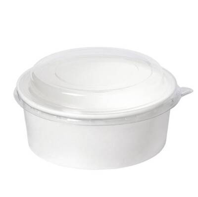 Beyaz Karton Salata Kasesi 500 ML - 2