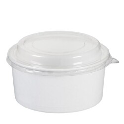 Beyaz Karton Salata Kasesi 750 ML - 2