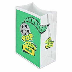 Beyaz Kese Popcorn Mini 15x20x8 Cm - AMBALAJ SEPETİM