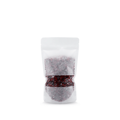 Beyaz Pencereli Kilitli Doypack 11x18.5x7 Cm 100 Gram - 1
