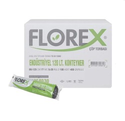 Endüstriyel 120 Lt Konteyner Çöp Torbası 90x125 Cm - FLOREX