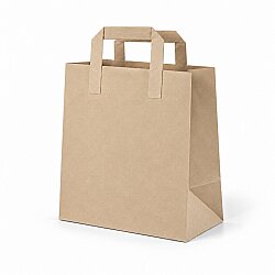 Kağıt Saplı Kraft Çanta 32x28x16 Cm - AMBALAJ SEPETİM