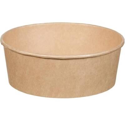 Kraft Karton Salata Kase Seti 1100 cc PET Kapak - 2