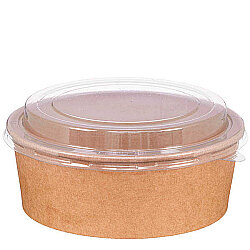 Kraft Karton Salata Kasesi 1100 ML - 2
