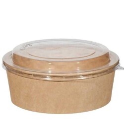Kraft Karton Salata Kasesi 1300 ML - 2