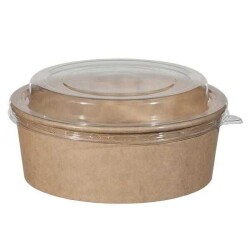 Kraft Karton Salata Kasesi 500 ML - 2