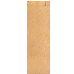 Kraft Kese Çatal Kaşık Poşeti 8x27x5 cm - AMBALAJ SEPETİM