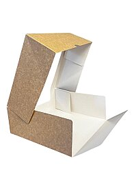Kraft Turta Kutu Pencereli 30,5x30,5x13 Cm - 3