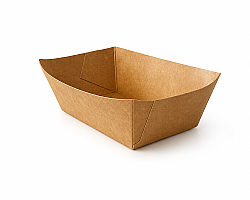 Kutu Kumpir Yapışmalı Kraft 8x12x4,5 Cm - AMBALAJ SEPETİM