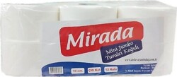 Mini Jumbo Tuvalet Kağıdı (4 KG ) 12 Rulo - MİRADA