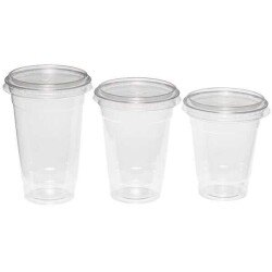 PET Şeffaf Bardak 500 cc 16 oz / 10 gr - 3