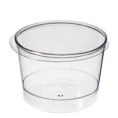 Plastik Tatlı Kabı Kapağı 180 cc - 2