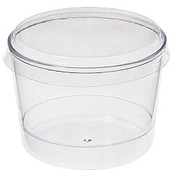 Plastik Tatlı Kabı Kapağı 250 cc - 2
