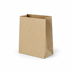 Sapsız Kraft Taşıma Torbası 18x24x8 Cm - AMBALAJ SEPETİM