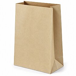 Sapsız Kraft Taşıma Torbası 32x45x16 Cm - AMBALAJ SEPETİM