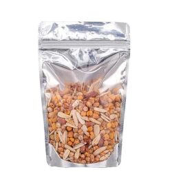 Şeffaf Metalize Kilitli Doypack 16x27x8 Cm 500 Gram - AMBALAJ SEPETİM