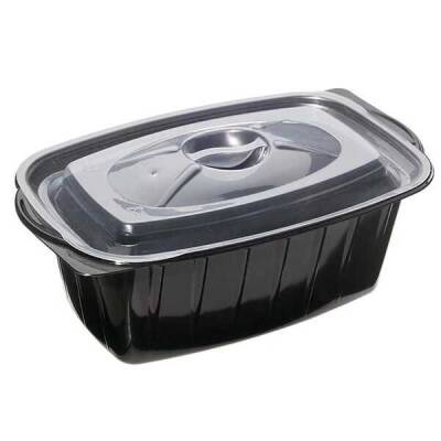 Sıcak Yemek Gıda Kabı 1000 gr (Isıya Dayanıklı) - 1