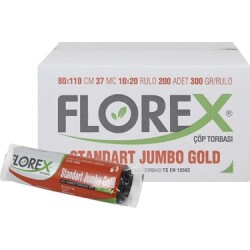 Standart Jumbo Gold Çöp Torbası 80x110 Cm - FLOREX